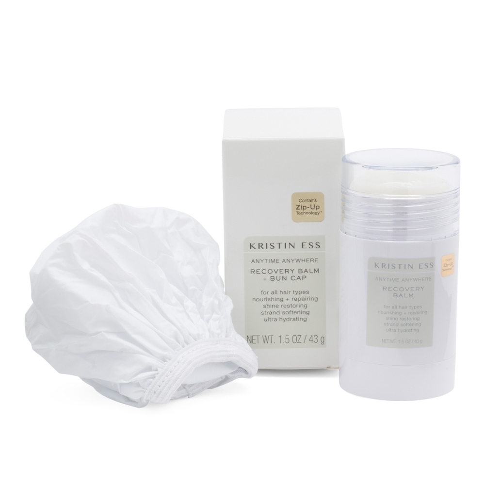 Kristin Ess Recovery Balm with White Bun Cap